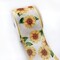 Designer’s Shop Sunflower Wired Ribbon 2.5 Inch x 10 Yards – White Linen Look Ribbon with Yellow Sunflowers and Green Leaves, WR 63-5228